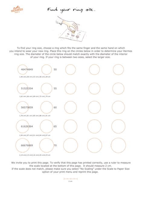 hermes ringen|hermes ring size chart.